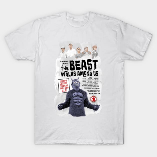 "The Phantom Lake Kids in The Beast Walks Among Us" Poster T-Shirt by SaintEuphoria